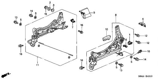 02 accord drivers side seat manual tilt fix - Honda Accord Forum