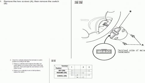 1999 cruise control not working